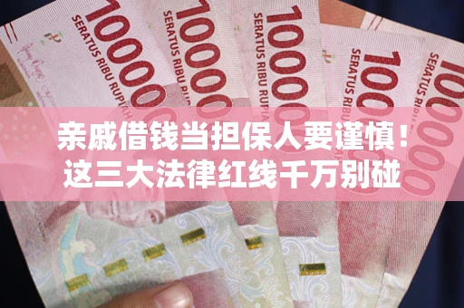 武汉亲戚借钱当担保人要谨慎！这三大法律红线千万别碰