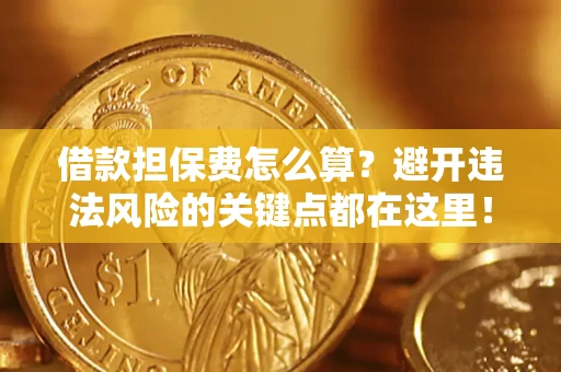 武汉借款担保费怎么算？避开违法风险的关键点都在这里！