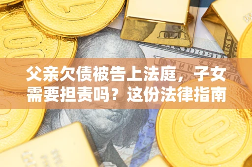 武汉父亲欠债被告上法庭，子女需要担责吗？这份法律指南必须看完